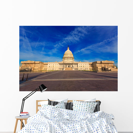Capitol building Washington DC east facade US Wall Mural