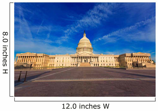 Capitol building Washington DC east facade US Wall Mural