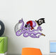 Pirate octopus Wall Decal