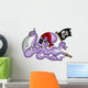 Pirate octopus Wall Decal