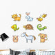 Cartoon pet animals Wall Decal