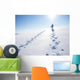 Winter Mountain Travel Wall Decal