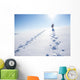 Winter Mountain Travel Wall Decal