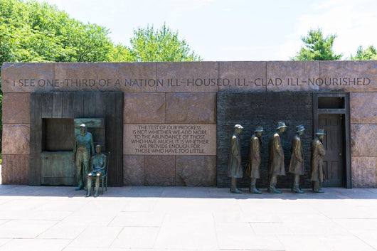 Franklin Delano Roosevelt Memorial Washington Wall Decal 3