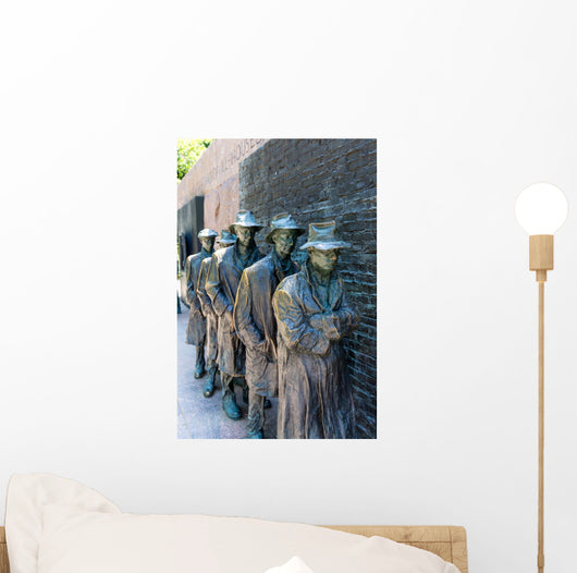 Franklin Delano Roosevelt Memorial Washington Wall Mural