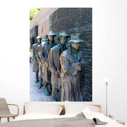 Franklin Delano Roosevelt Memorial Washington Wall Mural