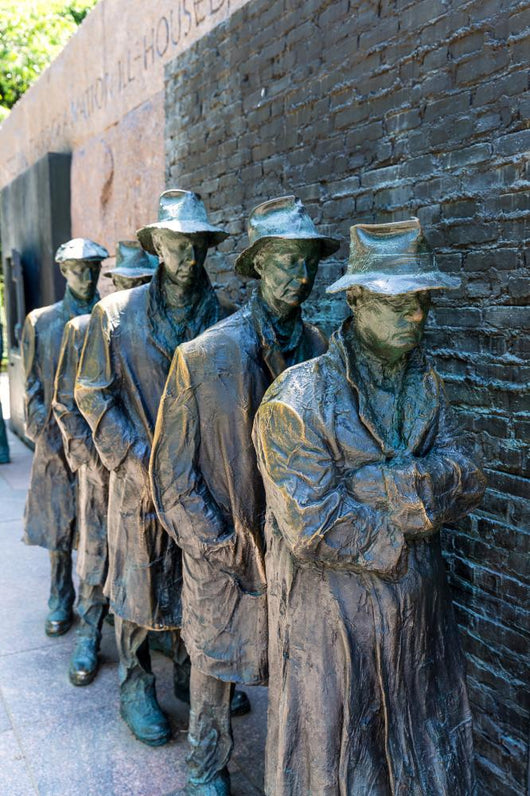 Franklin Delano Roosevelt Memorial Washington Wall Decal 2