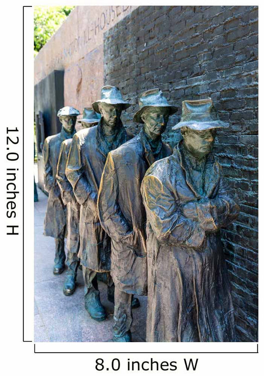Franklin Delano Roosevelt Memorial Washington Wall Mural