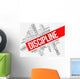 Discipline Word Cloud Business Wall Decal