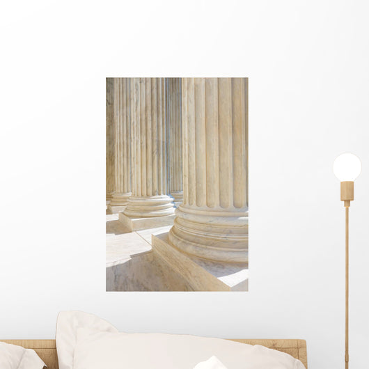 Supreme Court of United states columns row Wall Mural
