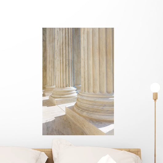 Supreme Court of United states columns row Wall Mural