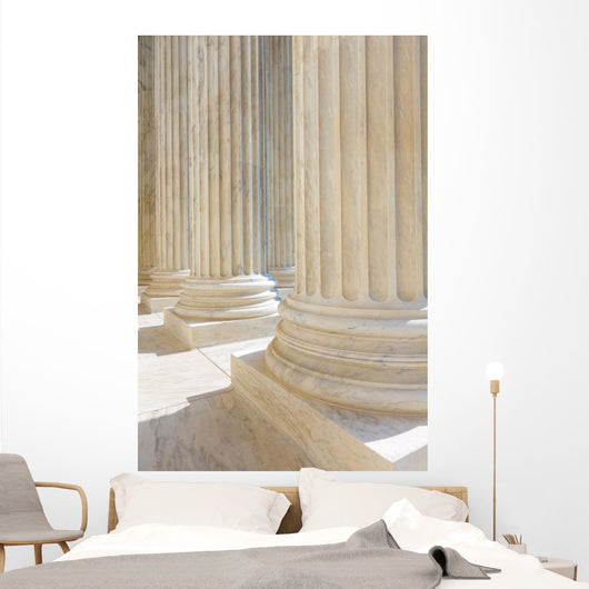 Supreme Court of United states columns row Wall Mural