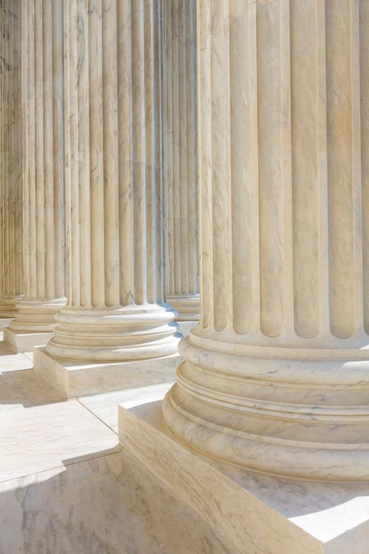 Supreme Court Of United States Columns Row Wall Decal 2