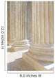 Supreme Court of United states columns row Wall Mural