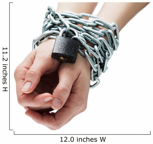 metal chain bondage Wall Decal