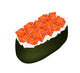 Salmon Sushi or Salmon Wall Decal