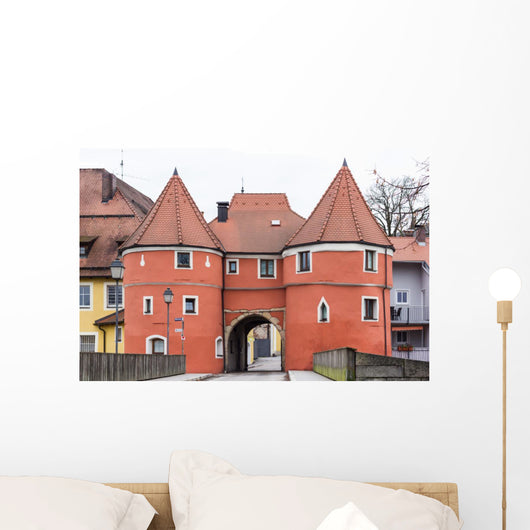 Biertor Wahrzeichen Cham Wall Mural