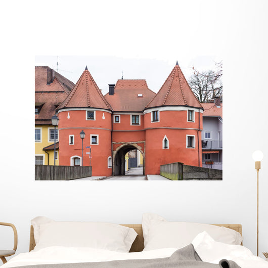 Biertor Wahrzeichen Cham Wall Mural