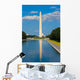 Washington Monument reflecting pool in USA Wall Decal