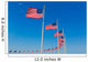 Washington Monument flags Wall Mural