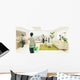 spring cleaning Wall Mural
