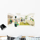 spring cleaning Wall Mural