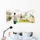 spring cleaning Wall Mural