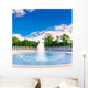 World War II Memorial in washington DC USA Wall Mural