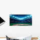Professional baseball grand arena in night Wall Mural