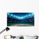 Professional baseball grand arena in night Wall Mural