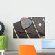 Guitar frets with string and mediator Wall Mural