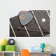 Guitar frets with string and mediator Wall Mural