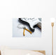 Electric guitar with yellow nippers and strings Wall Mural