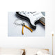 Electric guitar with yellow nippers and strings Wall Mural