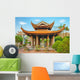 Oriental pagoda Wall Mural