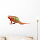 Red Green Chameleon Wall Decal