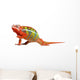 Red Green Chameleon Wall Decal