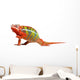 Red Green Chameleon Wall Decal