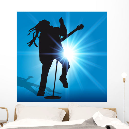 Musique Reggae Wall Mural