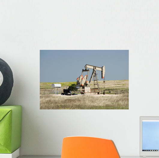 Oil Pump Wall Mural