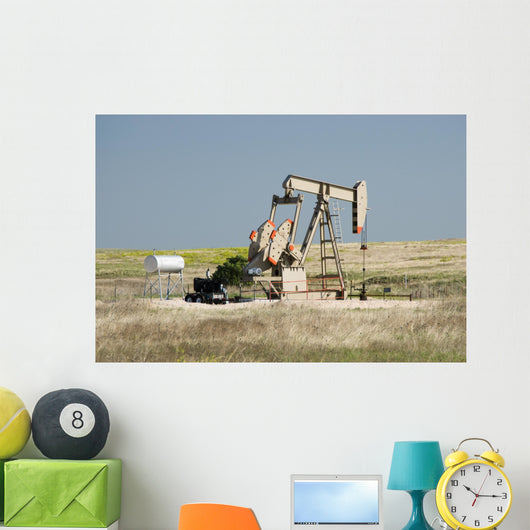 Oil Pump Wall Mural