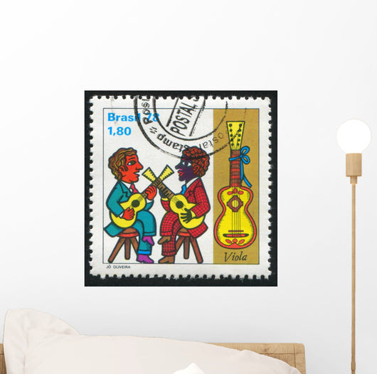 Guitar Players Wall Mural