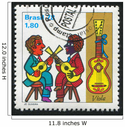 Guitar Players Wall Mural