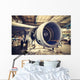 Heavy maintenance airplane Wall Mural
