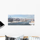 New York City in Winter, panoramic image Wall Mural