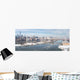 New York City in Winter, panoramic image Wall Mural