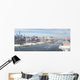 New York City in Winter, panoramic image Wall Mural