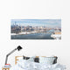 New York City in Winter, panoramic image Wall Mural