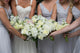 Bridesmaids Gathering Bouquets Wall Decal
