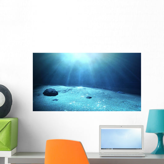 Underwater Sea Floor Wall Mural